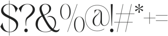 Altheyra otf (400) Font OTHER CHARS