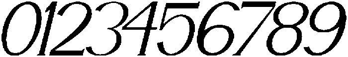 Altovix Italic otf (400) Font OTHER CHARS