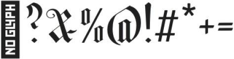 Altwien Regular otf (400) Font OTHER CHARS