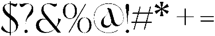 Aluest otf (400) Font OTHER CHARS
