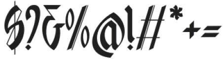 Aluvemskrew-Regular otf (400) Font OTHER CHARS