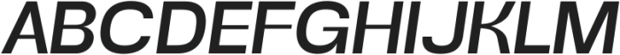 Alvara Sans Semi Bold Italic ttf (600) Font