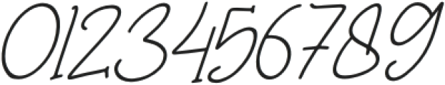 Alvero Signature Italic Italic otf (400) Font OTHER CHARS