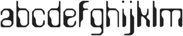 AlverusBlur-Regular otf (400) Font LOWERCASE