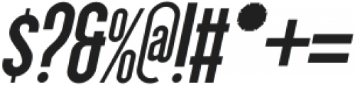 Alvia Italic otf (400) Font OTHER CHARS