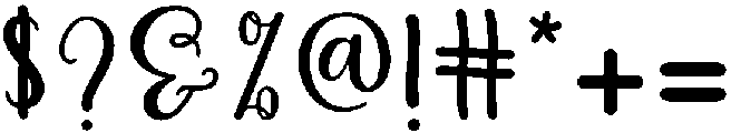 Alvia otf (400) Font OTHER CHARS