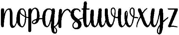 Alvia otf (400) Font LOWERCASE
