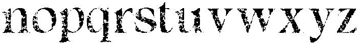 AlvinusStamp-Regular otf (400) Font LOWERCASE