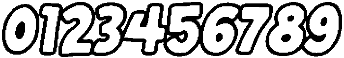 Alvoka Italic Outline otf (400) Font OTHER CHARS