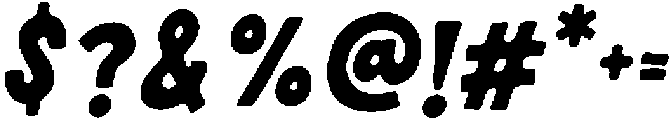 Alvoka Italic otf (400) Font OTHER CHARS