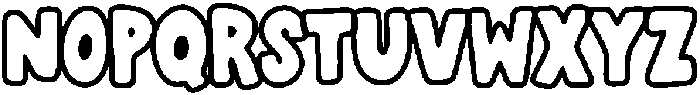 Alvoka Outline otf (400) Font UPPERCASE