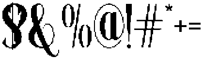 Alvora Regular otf (400) Font OTHER CHARS
