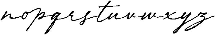 Always Classy Rough otf (400) Font LOWERCASE