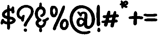 Always Happy otf (400) Font OTHER CHARS