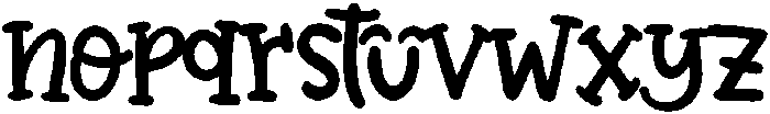 Always Happy otf (400) Font LOWERCASE