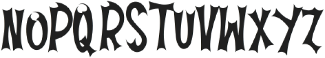 Always Nightmare Regular ttf (400) Font LOWERCASE