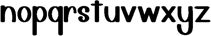 Always Regular otf (400) Font LOWERCASE
