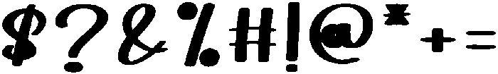Always Regular otf (400) Font OTHER CHARS
