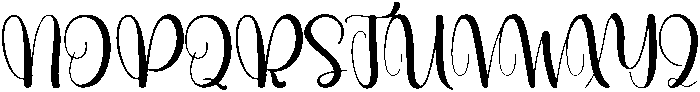 Always Regular otf (400) Font UPPERCASE