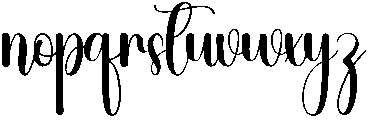 Always Regular otf (400) Font LOWERCASE