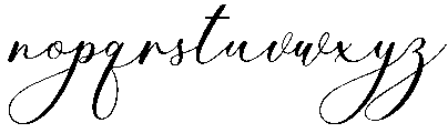 Always Regular otf (400) Font LOWERCASE