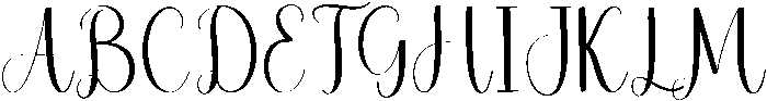 Always Regular otf (400) Font UPPERCASE