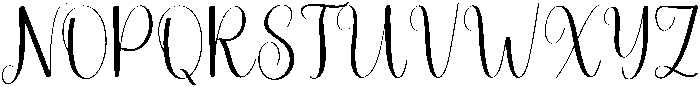 Always Regular otf (400) Font UPPERCASE