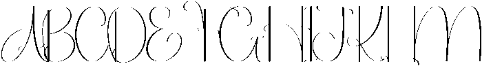 Always Regular otf (400) Font UPPERCASE