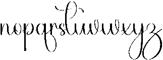 Always Regular otf (400) Font LOWERCASE