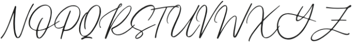 Alyson Signature otf (400) Font UPPERCASE