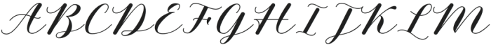 Alyusa Regular otf (400) Font