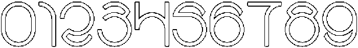 alberto-Hollow otf (400) Font OTHER CHARS