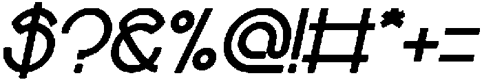 alberto otf (700) Font OTHER CHARS