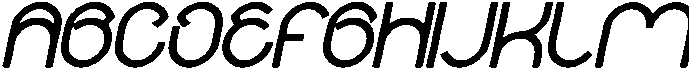 alberto otf (700) Font UPPERCASE