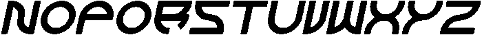 alexey Bold Italic otf (700) Font UPPERCASE