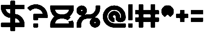 alexey Bold otf (700) Font OTHER CHARS