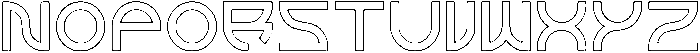 alexey-Hollow otf (400) Font UPPERCASE