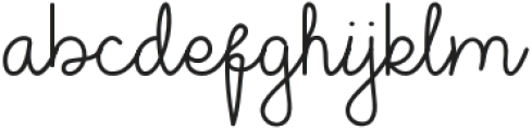 alleigra-script otf (400) Font LOWERCASE