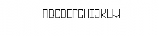 Alambre-Thin.otf Font LOWERCASE