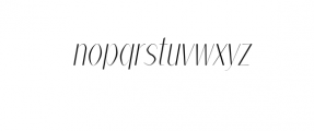 Alex-LightItalic.otf Font LOWERCASE