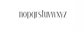 Alex-Medium.otf Font LOWERCASE