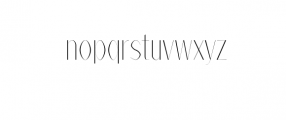 Alex_Thin.otf Font LOWERCASE