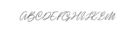 Alinnea.otf Font UPPERCASE