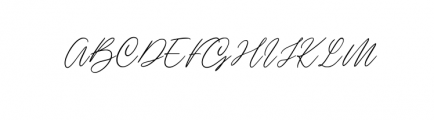 Alinnea.ttf Font UPPERCASE