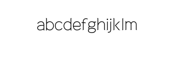 Alita.ttf Font LOWERCASE