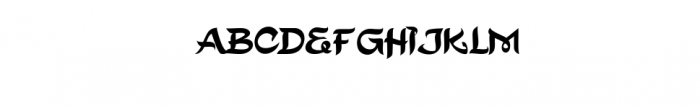 Alkhalam Font UPPERCASE