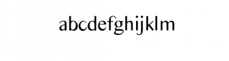 Alpana Rounded Corner.ttf Font LOWERCASE