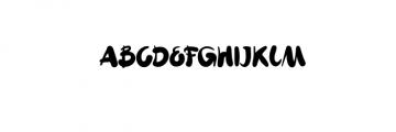 Alpuzato-Regular.otf Font UPPERCASE