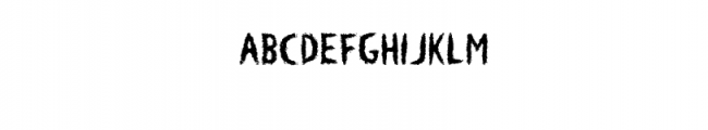 Alt Zombie Font Font LOWERCASE