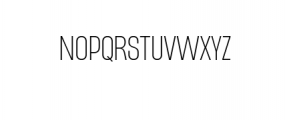 Alterhard-ExtraLight.otf Font UPPERCASE